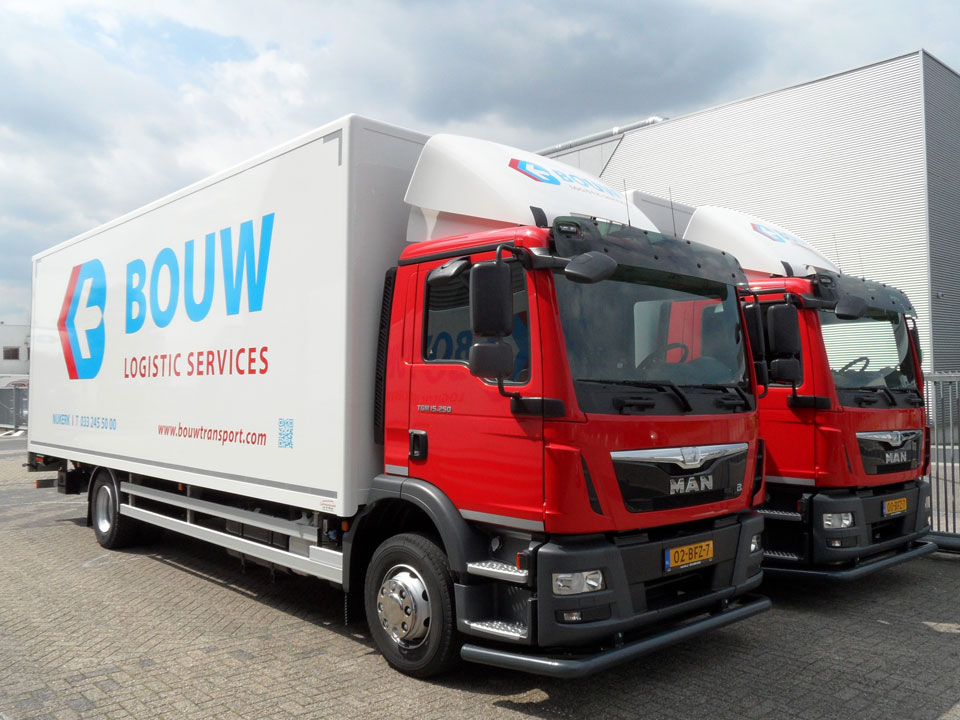 Carroseriewerk Van de Wijer - Gesloten carrosserie Bouw Logistics