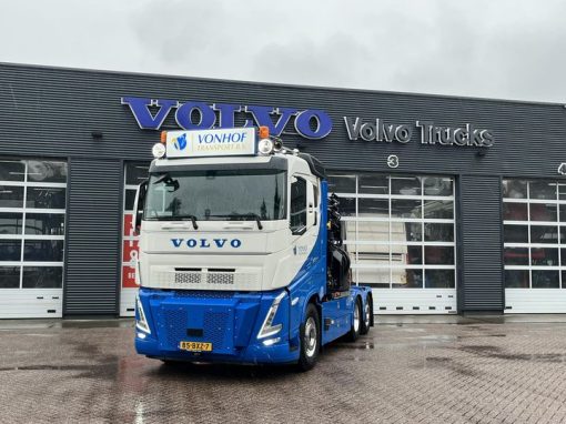 Volvo FH500 6×2 met Hiab X-Hipro 548-E8 met Jib en lier