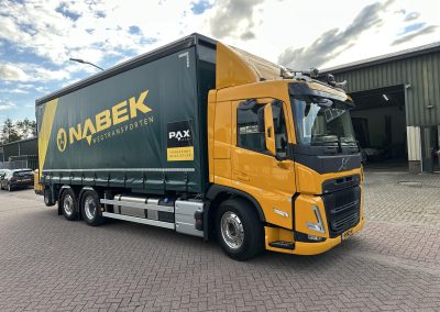 Overbouw van bestaande afzetberry op Volvo FM