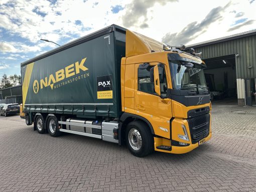 Overbouw van bestaande afzetberry op Volvo FM