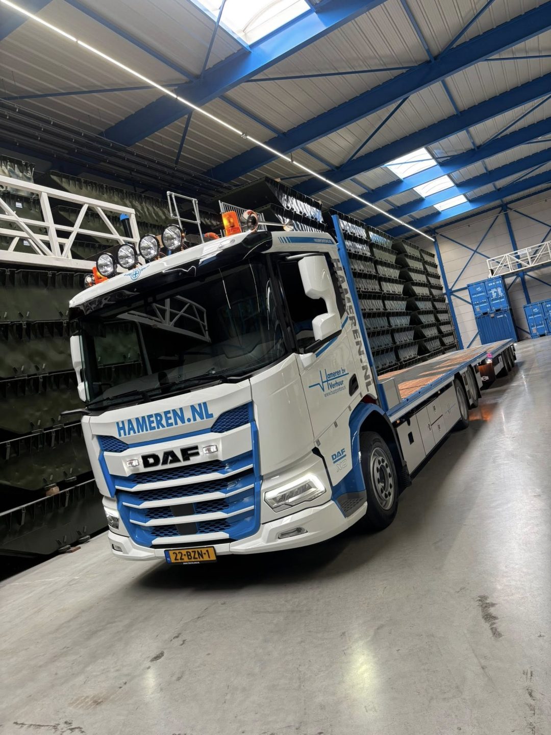 Daf XD 6×2 open carrosserie