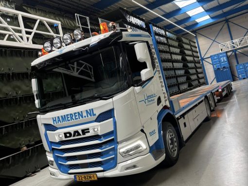 Daf XD 6×2 open carrosserie