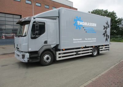 Volvo FL voorzien van aluminium snaplock carrosserie