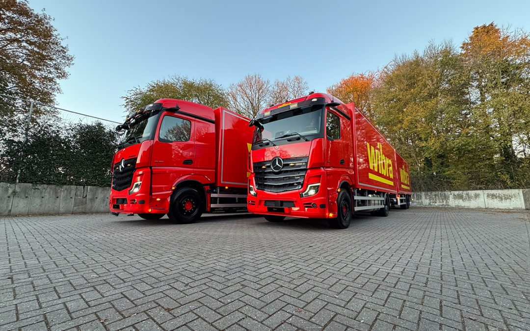 2 stuks Mercedes-Benz / Trias combi’s voor Wibra