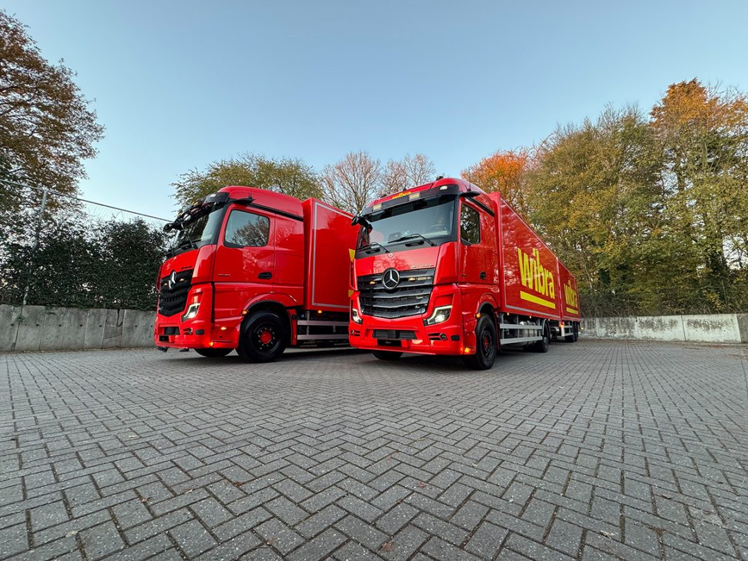 2 stuks Mercedes-Benz / Trias combi’s voor Wibra