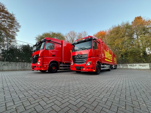 2 stuks Mercedes-Benz / Trias combi’s voor Wibra
