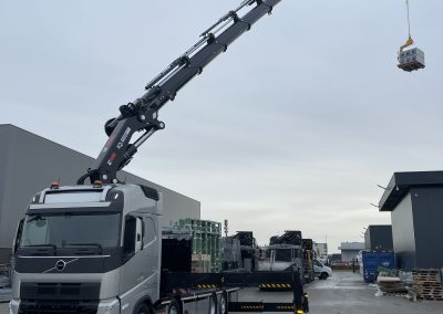 Volvo FH 8×2 – W-floor – Hiab IQ 1188 met Jib